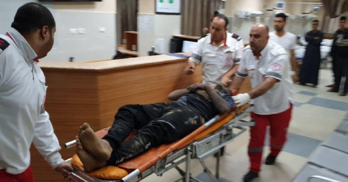 اصابات في قصف الاحتلال  شمال مدينة غزة